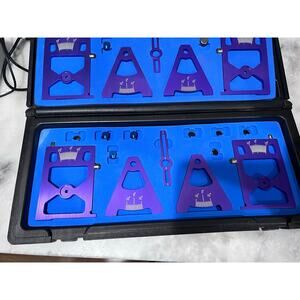 Professional Wheel Alignment Tool Kit Camber Caster Gauge Racing Purple
